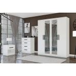 Metalia Gm 901 Avanos 3'lü Genç Odası Takımı - Beyaz