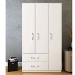 Metalia Home 3 Kapılı 2 Çekmeceli Gardrop