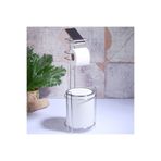 Metalife Akb-755b Yedekli Wc Kağıtlık Ve Çöp Kovası Krom-beyaz