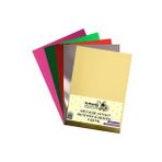 Metalik Aynalı Fon Kartonu 50x70 5 Renk 1 Paket Artlantis Aynalı Metalik Fon Kartonu