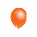 Metalik Balon 12 İnç Baskısız - 100 Adet Turuncu