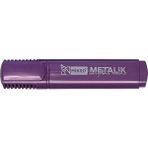 Metalik Fosforlu Işaretleme Kalemi Highlighter - 1 Adet - Metalik Mor