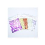 Metalize Bantlı Hediye Poşeti 7x9 cm Her Paket 100 Adet (5 Poşet 500 Adet) Hediyelik Poşet Paket
