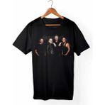 Metallica Baskılı Siyah Unisex Tişört - XL