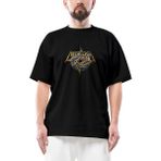 Metallica Blade Chain Oversize Siyah Tişört