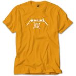 Metallica Blade Dream Text Sarı Tişört Liyada - XL