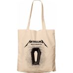 Metallica Death Magnetic Albums Krem Kanvas Bez Çanta - 35x40cm