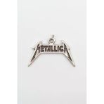 Metallica Logo Antik Gümüş Kaplama Kolye Ucu