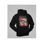 Metallica Müzik Grubu Baskılı Unisex Oversize Rock Metal Hoodie