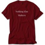 Metallica Nothing Else Matters Kırmızı Tişört Liyada - XL