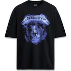 Metallica Ride Lightning Albüm Özel Tasarım Unisex Tişört - Siyah