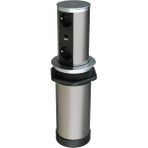 Metalline Tower-Line Gümüş Bas Aç Masaüstü USB-A USB-C Priz Kutusu