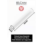 METALSANAT Pelet Soba Camı (1200X100X3MM)