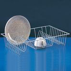 Metaltex 48x30 cm Politherm Dikdörtgen Tek Katlı Tablalı Metal Bulaşıklık