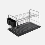 Metaltex İki Katlı Tablalı Bulaşıklık Krom