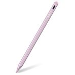 Metapen Kalem A8 iPad 2018-2025 ile Uyumlu, 2X Daha Hızlı Şarj, Avuç İçi Reddi, Eğim Hassasiyeti Stylus Kalem Apple iPad 11/10/9/8/7/6 Gen iPad Pro M4/12.9/11'' iPad Air 3.-7. iPad Mini 5./6. Pembe