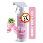 Metapet Bebek Pudrası Kokulu Leke Çıkarıcı, Yer Yüzey Temizleyici, Halı, Koltuk Temizleme Spreyi, 500 ml