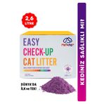 Metapet Renk Değiştiren Akıllı Kedi Kumu, Hızlı Check-up, Kokusuz Doğal Ve Topaklaşan Bentonit, 2,6 Litre
