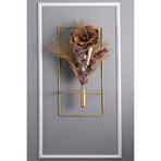 MetaQuartz Aksesuar 3'lü Kristal Set - Modern Duvar Saati Beyaz 50 x 75