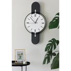 MetaQuartz Aksesuar Antrasit Sahra Elegant Plus - AHŞAP Modern Dekoratif Duvar Saati