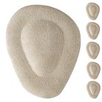 Metatarsal pedler, 6 parça, polar yüzey jel ayak pedi, kadın erkek için, ayak yastığı, ayak yastığı, ayak yastığı, ayak ağrısı kesici için