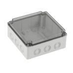 Mete 40205007 210x210x90 mm Şeffaf Kapak Termoplastik Buat