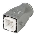 Mete 4x10A 4 Kontaklı Aluminyum Uzatma Fiş