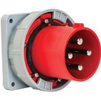 Mete 4x125A IP67 3P+E Düz Makine Fişi