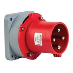Mete 4x63A IP44 3P+E Makine Fişi Düz