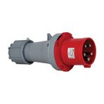 Mete 5x63A IP44 3P+N+E Düz Fiş