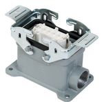 Mete Enerji 403026S 10x16A 10P+E 400V IP65 Alüminyum Gövdeli Metal Mandallı Duvar Prizi