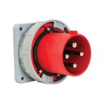 Mete Enerji 406237 4x125A 3P+E 6h/50-60Hz 380-415 Watt IP67 Cee Norm Pilot Kontaklı Düz Makine Fişi