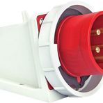 Mete Enerji 406307V 5x16A 3P+N+E 6h/50-60Hz 380-415 Watt IP67 Cee Norm Vida Bağlantılı Eğik Gövdeli Duvar Fişi
