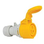 Mete Enerji 406421V 3x16A 2P+E 4H 110V IP44 Cee Norm Vida Bağlantılı Uzatma Prizi