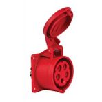 Mete Enerji 406510V 5x16A Ip44 Düz Vidalı Bağlantı Makine Prizi