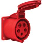 Mete Enerji 406632V 5x32A IP44 Dar Tip Vidalı Bağ Duvar Prizi