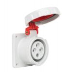 Mete Enerji T13739V 4x32A 3P+E 6h/50-60Hz 380-415V IP67 Cee Norm Vida Bağlantılı Düz Makine Prizi