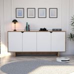 Mete Konsol Sepet-Beyaz 180 cm Yemek Odası, Ofis Salon Ünite