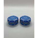 Mete Mum 2'li Set Mandala Serisi Teneke Mum 100 gr - Kavun Kokulu - Çok Renkli - Bej