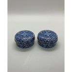 Mete Mum 2'li Set Mandala Serisi Teneke Mum 100 gr - Lavanta Kokulu - Çok Renkli - Okyanus Dalgası