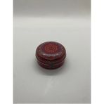 Mete Mum Mandala Serisi Teneke Mum 100 gr - Vanilya Kokulu - Çok Renkli - METALİK SARI