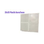 Mete Panel Plastik Asma Tavan 8m2 30*30 Beyaz Renk Tam Takım
