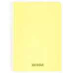 Meteksan 60 Yaprak Kareli Sarı Seren Pastel A4 PP Kapaklı Defter
