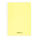 Meteksan 60 Yaprak Kareli Sarı Seren Pastel A5 PP Kapaklı Defter
