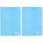 Meteksan Colors A4 60 Yaprak Çizgili Defter, Pudra Mavi (2 paketi)