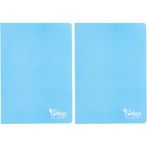 Meteksan Colors A4 60 Yaprak Kareli Defter, Mavi (2 paketi)