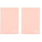 Meteksan Colors A4 60 Yaprak Kareli Defter, Somon (2 paketi)