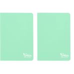Meteksan Colors A4 60 Yaprak Kareli Defter, Yeşil (2 paketi)