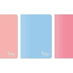 Meteksan Colors A4 80 Yaprak Kareli Defter 3'lü Paket, Somon, Pembe, Mavi