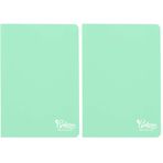 Meteksan Colors A5 60 Yaprak Kareli Defter, Yeşil (2 paketi)